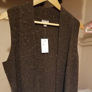 Women's brown J.Jill vest